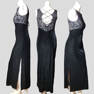 My Michelle Velvet full-length Gown Medium